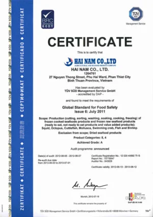 Certificate 1