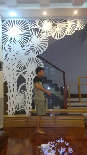 Vach Hoa Van Trang Tri